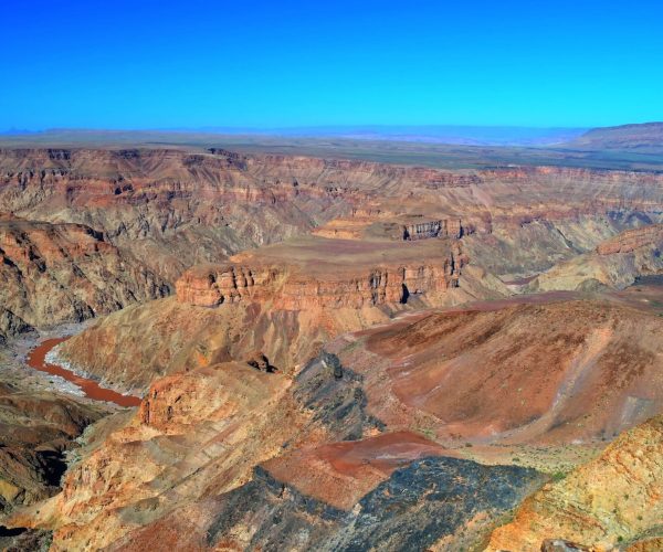 landscape of oldest in the Fish river Canyon, south Namibia