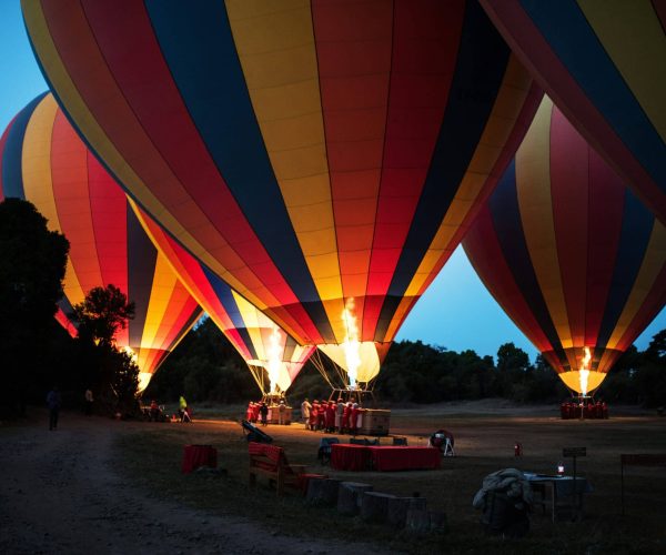 safari en montgolfière, Kenya